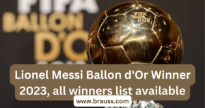 Ballon d'Or Winner 2023